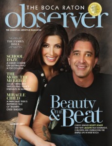 Jaclyn & Scott Stapp: Cover Boca Raton Observer